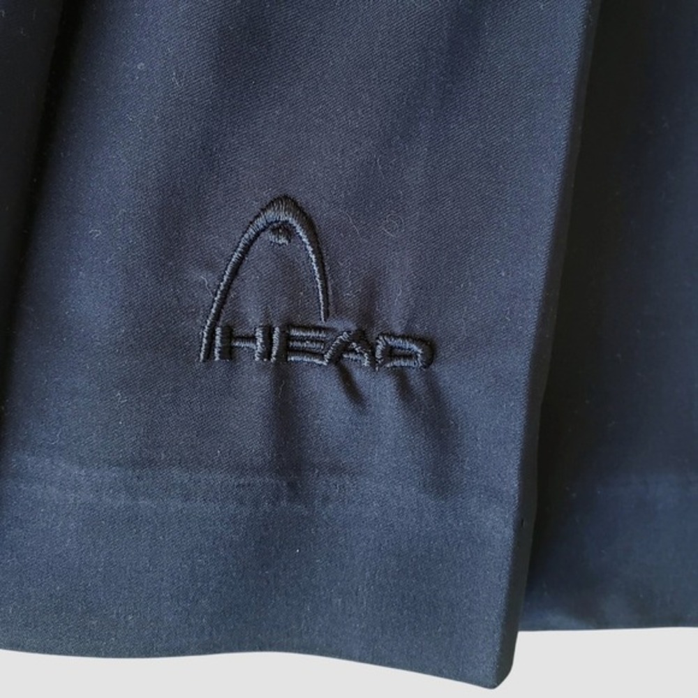 Vintage 90s HEAD Navy Blue Pleated Tennis Skirt Athleisure Pickleball Golf Small - Picture 7 of 7
